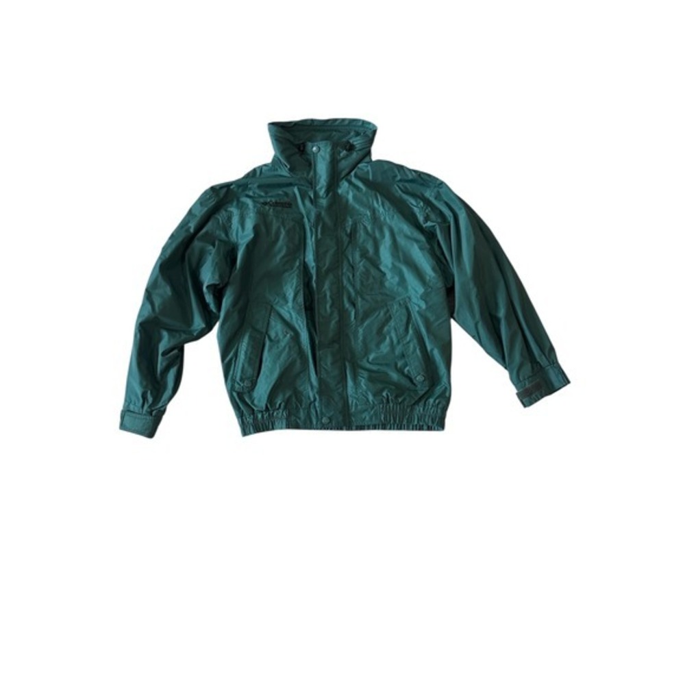 VTG 90s Columbia Whirlibird Colorblock Jacket‎ Teal